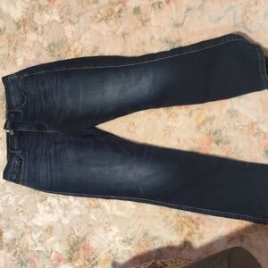 Frame Denim Women's Straight Leg Jeans in Dark Blue